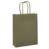 Le Sac à Provisions Kraft Vert L'Arcolaio Cadeaux de Noël 18x7x24 cm Colis de 10 pcs