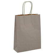 L'Arcolaio Shopper Kraft Tortora Cadeaux de Noël 18x7x24 cm Lot 10 pcs