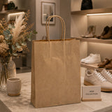 Le Shopper Kraft Avana L'Arcolaio Cadeaux de Noël 22X10X29 Colis de 10 Pcs
