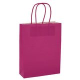 Sac à Provisions L'Arcolaio Kraft Fuchsia Cadeaux de Noël 36X12X41 Cm Cf 10 Pz