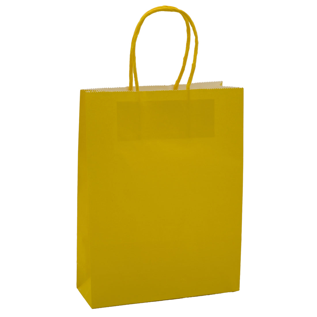 L'Arcolaio Shopper Kraft Giallo Regali Natalizi 45X15X50 Cm Cf 10 Pz
