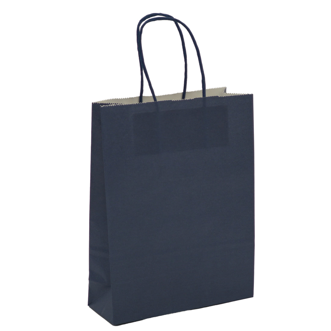L'Arcolaio Shopper Kraft Bleu Cadeaux de Noël 54X14X45 Cm Lot 10 Pc
