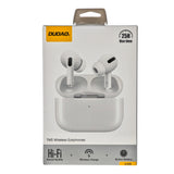 L'Arcolaio Auricolari Wireless Bluetooth TWS con Custodia di Ricarica Wireless, Hi-Fi, Autonomia 25 Ore, Bianco