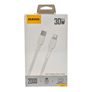 L'Arcolaio Cavo USB-C a Lightning 30W Ricarica Rapida e Trasferimento Dati 2 m Bianco