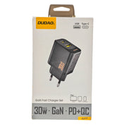 L'Arcolaio Caricatore da Rete GaN 30W USB-C + USB-A Power Delivery e Quick Charge Nero