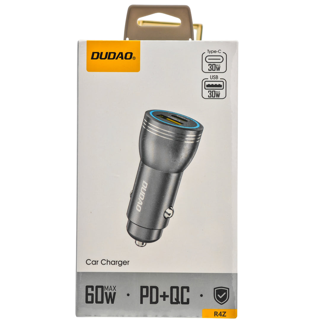 L'Arcolaio Caricatore Auto 60W USB-C Power Delivery + USB-A Quick Charge per Accendisigari Nero