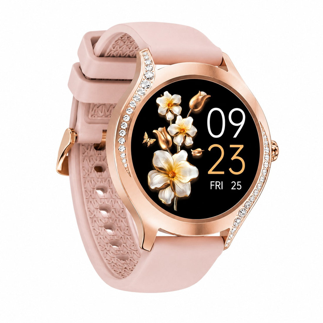 L'Arcolaio Smartwatch Bluetooth W22 Donna con Display Touch 1,19", Impermeabile IP67, Autonomia Fino a 7 Giorni, Cinturino Rosa