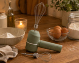 L'Arcolaio Green Frullatore a Immersione Elettrico 9,5x5,8x16,2 cm Mixer Portatile Ricaricabile