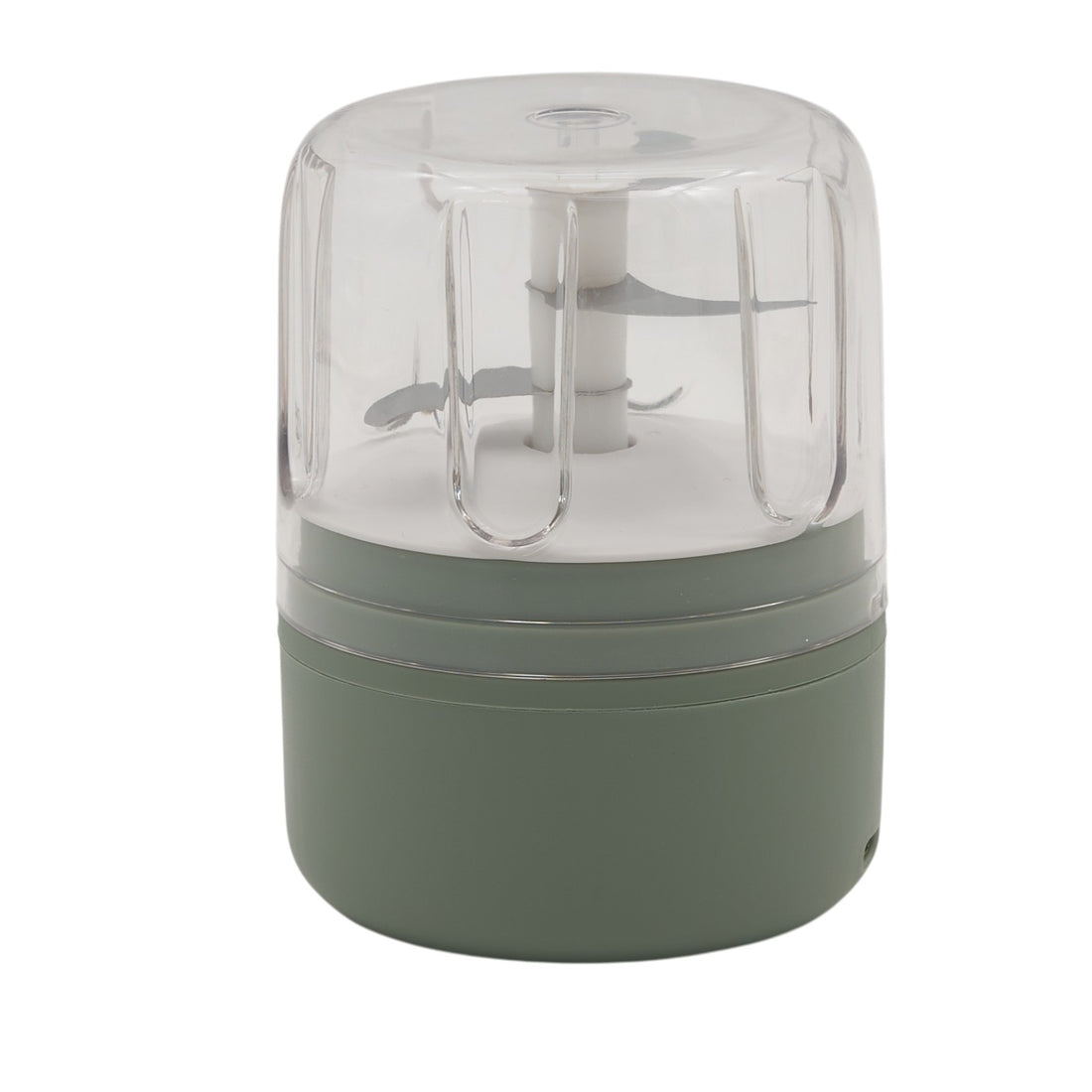 L'Arcolaio Green Mini Tritatutto Elettrico 8,7x8,7x12,2 cm Trita Alimenti Compatto Ricaricabile
