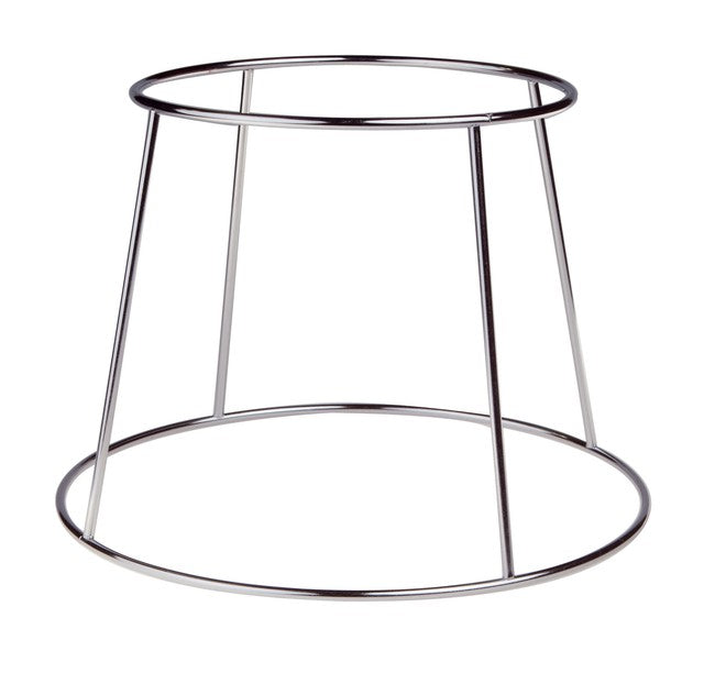 AGNELLI Support de plateau en acier chromé D 19 / 28 cm