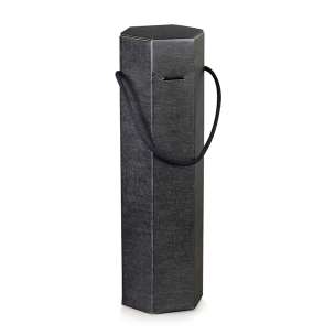 Boîte secrète Scotton Hexagone 1 Bouteille 95 x 95 x 355 mm Noir 10 Pièces