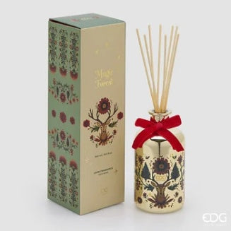 EDG Enzo De Gasperi Diffuseur Noël Bouteille Black Pepper 500 ml H18 Ø10 cm – Diffuseur d'Intérieur