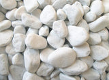 The Spinning Wheel Pebbles White Carrara 25 / 40 Mm 20 ​​Kg