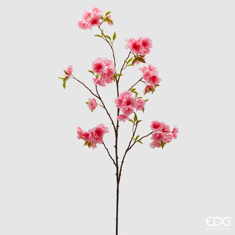 edg enzo de gasperi ramo sakura fiori di ciliegio artificiali con foglie h 115 cm pink ean 8059824320698