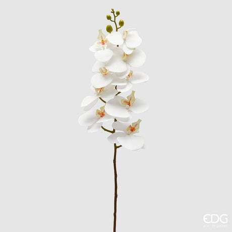 edg enzo de gasperi edg enzo de gasperi orchidea phalaenopsis ramo artificiale h 94 cm white ean 8059824383617