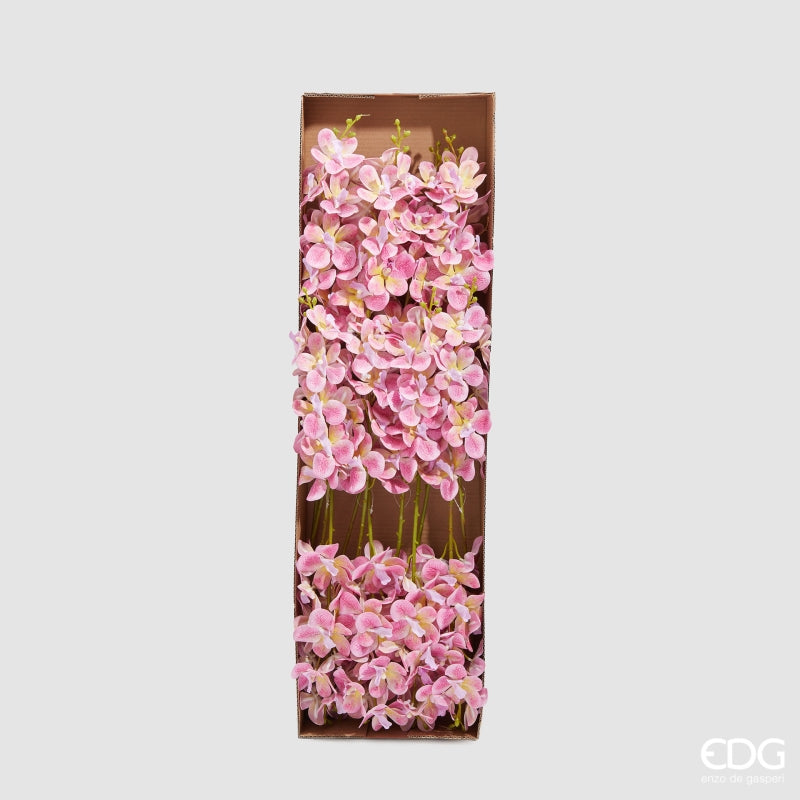edg enzo de gasperi edg enzo de gasperi orchidea vanda ramo artificiale h 70 cm fuchsia ean 8059824380937
