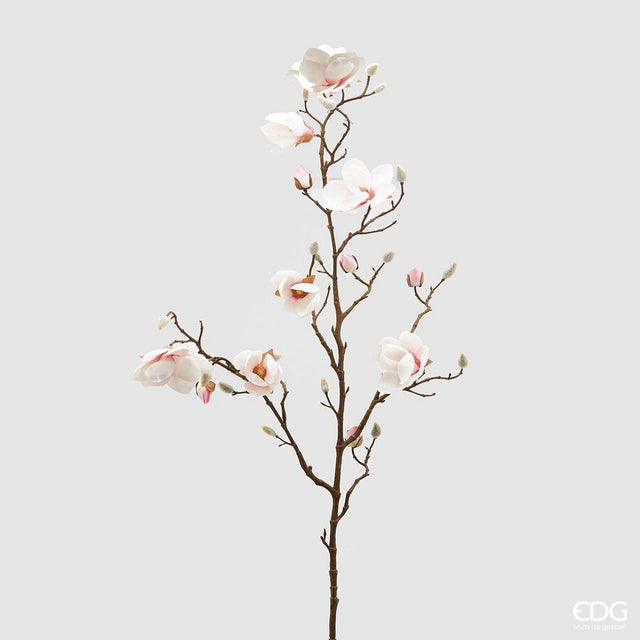 edg enzo de gasperi ramo magnolia stellata artificiale h 120 cm pink cream ean 8059824005977