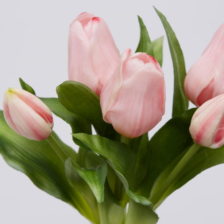 edg enzo de gasperi edg enzo de gasperi bouquet 5 tulipani olis ass h 28 cm antique pink 1 pz ean 8059824237248