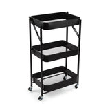 Versa Black Metal Folding Cart
