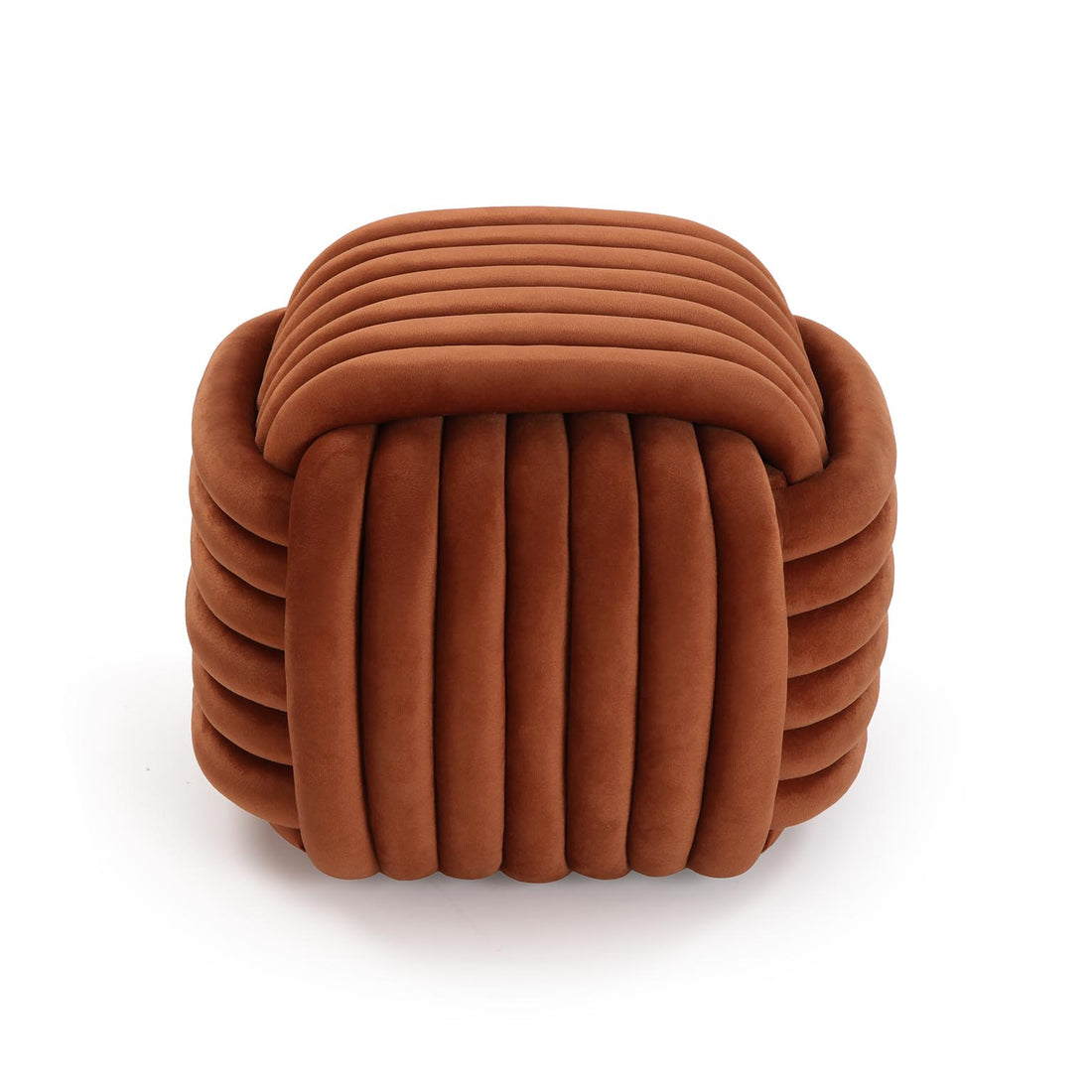 Pouf Carré Marron