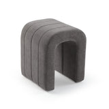 Versa Tabouret Rembourré Gris Foncé