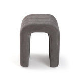 Versa Tabouret Rembourré Gris Foncé