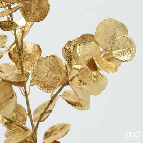 EDG Enzo De Gasperi Ramo Eucalipto Gold H83 cm – Décoration de Noël