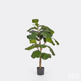 edg enzo de gasperi edg enzo de gasperi ficus lyrata con vaso artificiale h 92 cm green ean 8056372979538