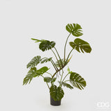 edg enzo de gasperi edg enzo de gasperi monstera pianta con vaso artificiale h 128 cm green ean 8059824923011