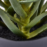 edg enzo de gasperi edg enzo de gasperi aloe succ con fiori e vaso artificiale h 50 cm green ean 8059824312136