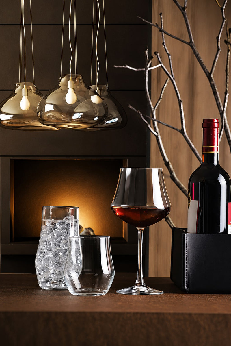 RCR Cristalleria Italiana Ego - E39 - Coffret de 6 verres à eau en verre