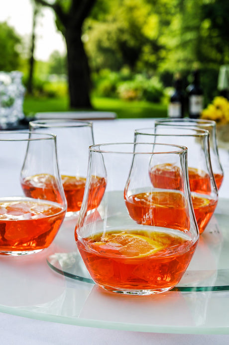 RCR Cristalleria Italiana Ego - E39 - Coffret de 6 verres à eau en verre