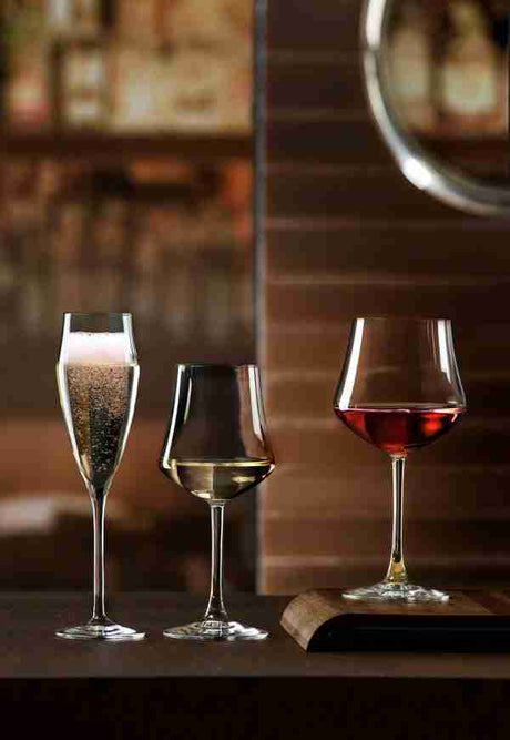 Ego - E43 - Set of 6 Glass Wine Glasses