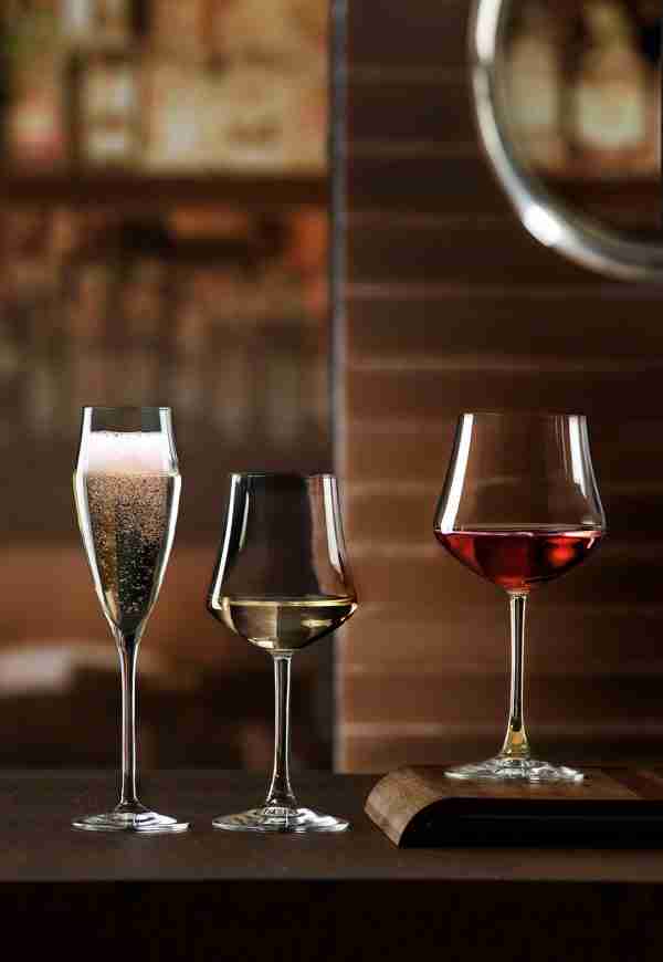 RCR Cristalleria Italiana Ego - E50 - Lot de 6 verres à vin en verre