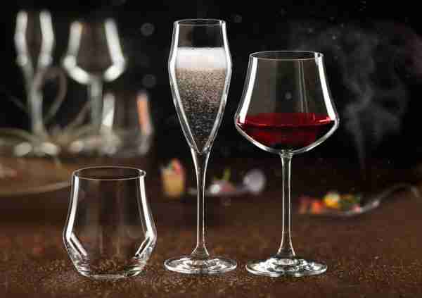 RCR Cristalleria Italiana Ego - E50 - Lot de 6 verres à vin en verre