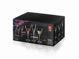 Fusion 2 - Set of 6 Glass Wine Glasses