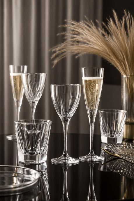 RCR Cristalleria Italiana Fusion - Lot de 3 verres à vin en verre