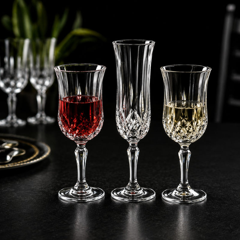 RCR Cristalleria Italiana Opera - FL - Coffret de 6 flûtes en cristal