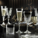 Timeless - 5 - Set of 6 glass liqueur glasses