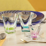 RCR Cristalleria Italiana Fusion Set da 6 Bicchieri Liquore Colorati