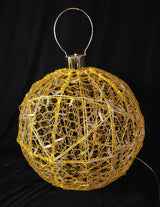 Bonturi Casa DECO GIANT BALL di Natale 250 LED D 60 Cm H 100 Cm GOLD