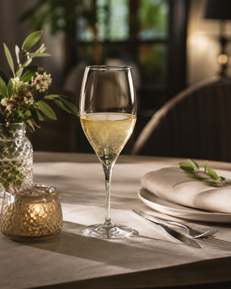 RCR Cristalleria Italiana Gobelet Goutte à Vin 58 Cl W58 2 Pièces