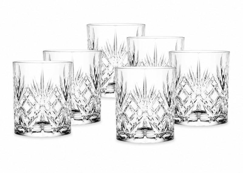 RCR Cristalleria Italiana Melodia Verre à Liqueur 8 Cl 6 Pièces