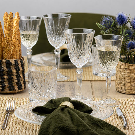 RCR Cristalleria Italiana Melodia Verre à Liqueur 8 Cl 6 Pièces