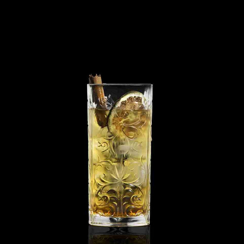 RCR Cristalleria Italiana Tattoo HB - Lot de 6 verres à long drink en verre