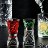RCR Cristalleria Italiana Tattoo - Lot de 6 verres à liqueur ou doseurs en verre