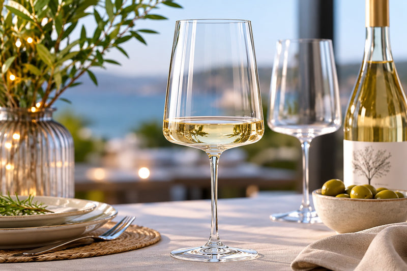 RCR Cristalleria Italiana Essential - E54 - Lot de 6 verres à vin en verre