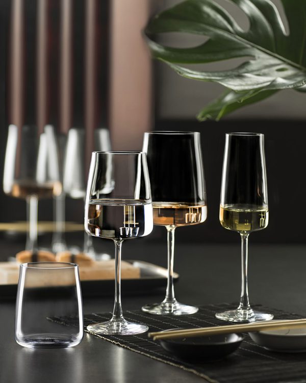 RCR Cristalleria Italiana Essential - E65 - Lot de 6 verres à vin en verre
