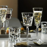 RCR Cristalleria Italiana Etna - Lot de 6 verres à vin en verre