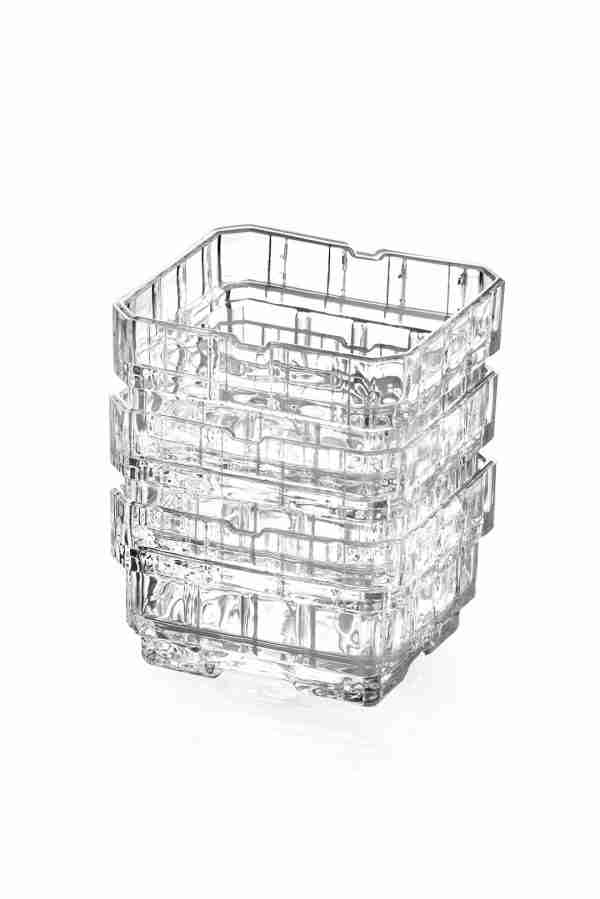 RCR Cristalleria Italiana Stack 87 - Lot de 6 bols empilables 8,7 x 8 x h 5,1 cm